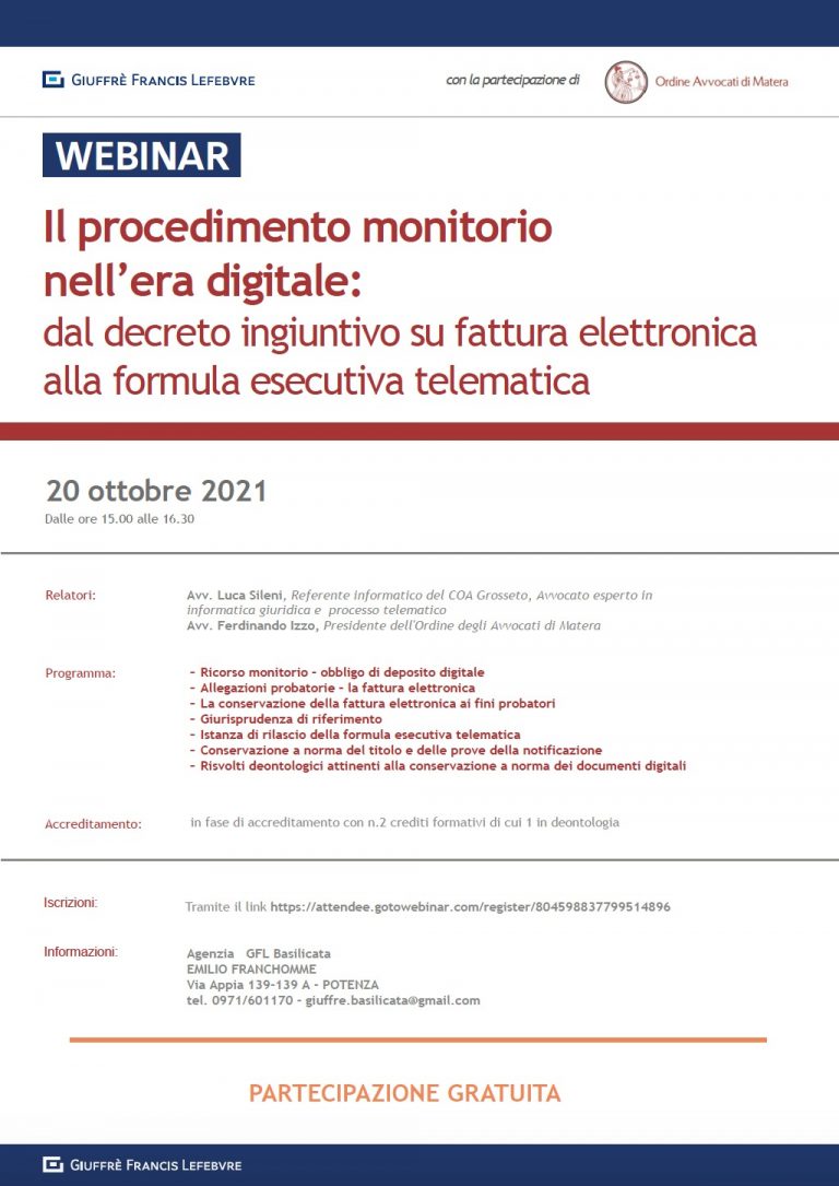 Il procedimento monitoro nell’era digitale dal decreto ingiuntivo su